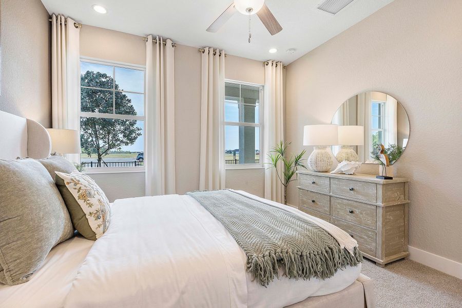 Representative furnished interior of a home built from the Charlotte by William Ryan Homes in The Sanctuary – Royal Collection, Punta Gorda (Image 6). Representative furnished interior of a home built from the Charlotte by William Ryan Homes in The Sanctuary – Royal Collection, Punta Gorda (Image 6).