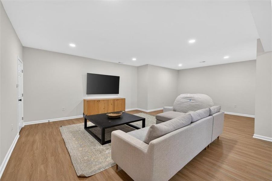 Furnished interior view inside a new home in Town Farms, Peachtree Corners (Image 10).