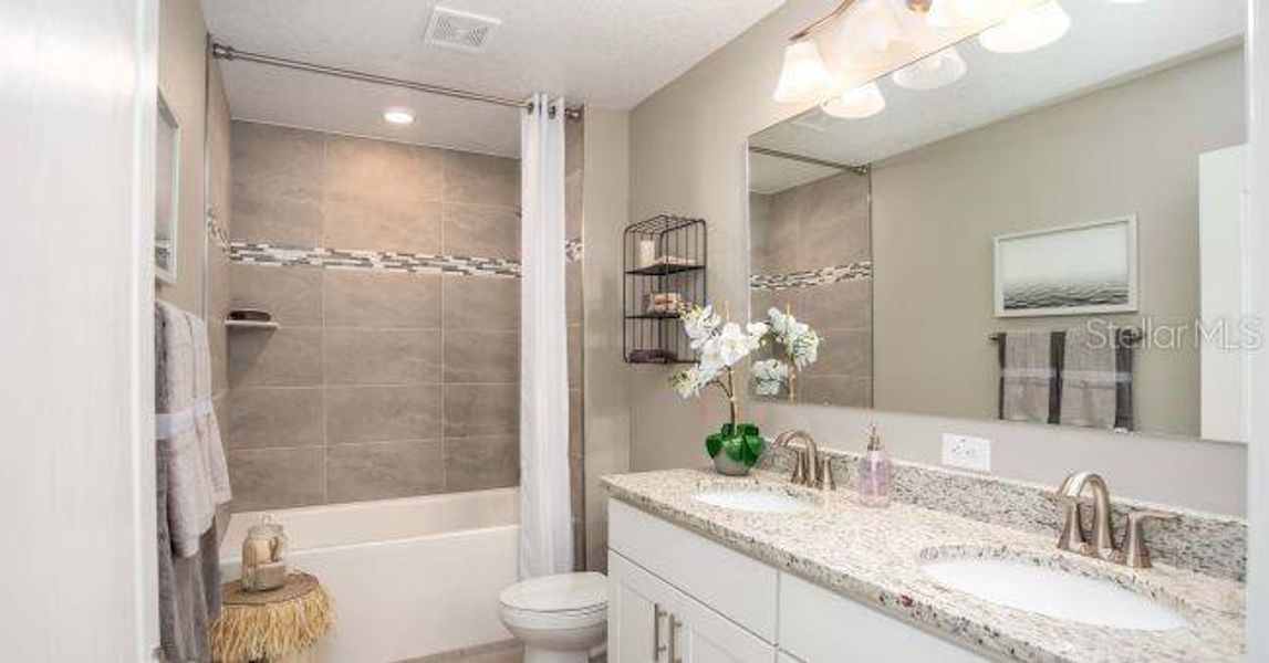 Furnished interior view inside a new home in Avalon Woods, Newberry (Image 12).