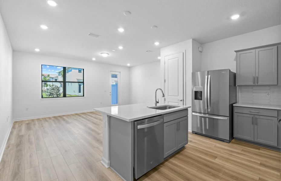 Furnished interior view inside a new home in Camellia, Stuart (Image 7).