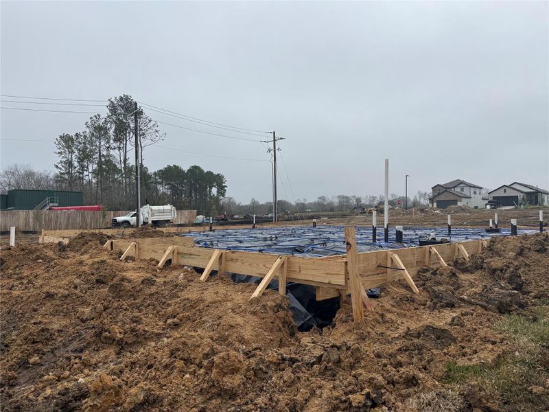 Site preparation for new homesites in Lexington Heights 50', Willis (Image 5). Site preparation for new homesites in Lexington Heights 50', Willis (Image 5).