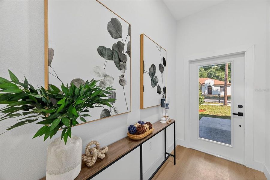 Furnished interior view inside a new home in , Tampa (Image 9). Furnished interior view inside a new home in , Tampa (Image 9).