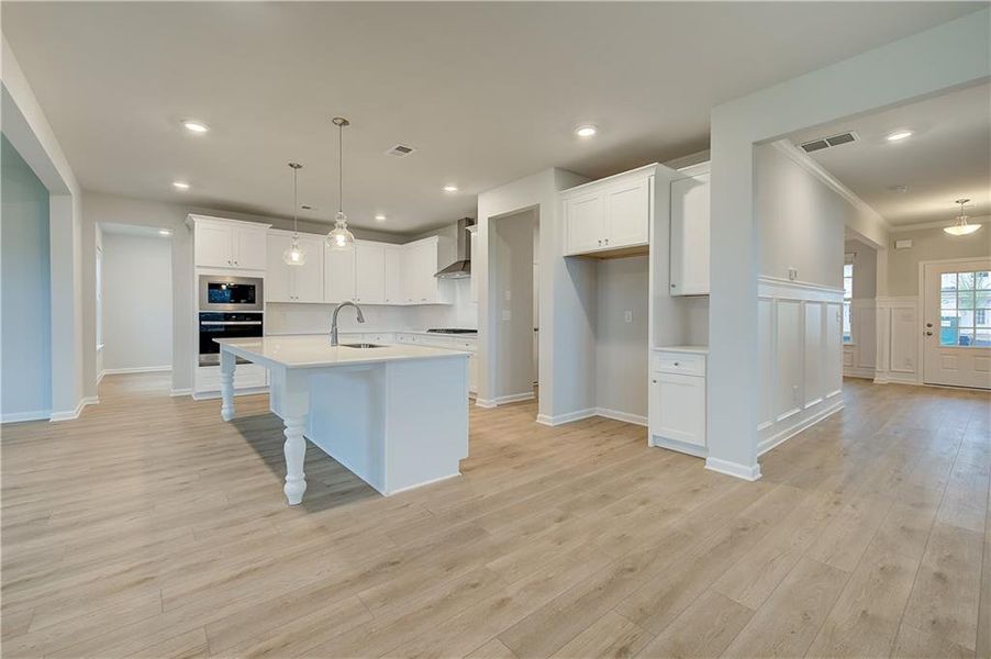Furnished interior view inside a new home in Westwind Estates, Hampton (Image 4).