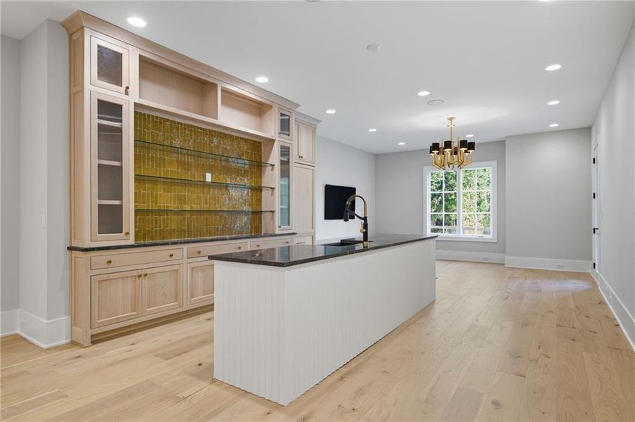 Furnished interior view inside a new home in Crossroads, Alpharetta (Image 12).