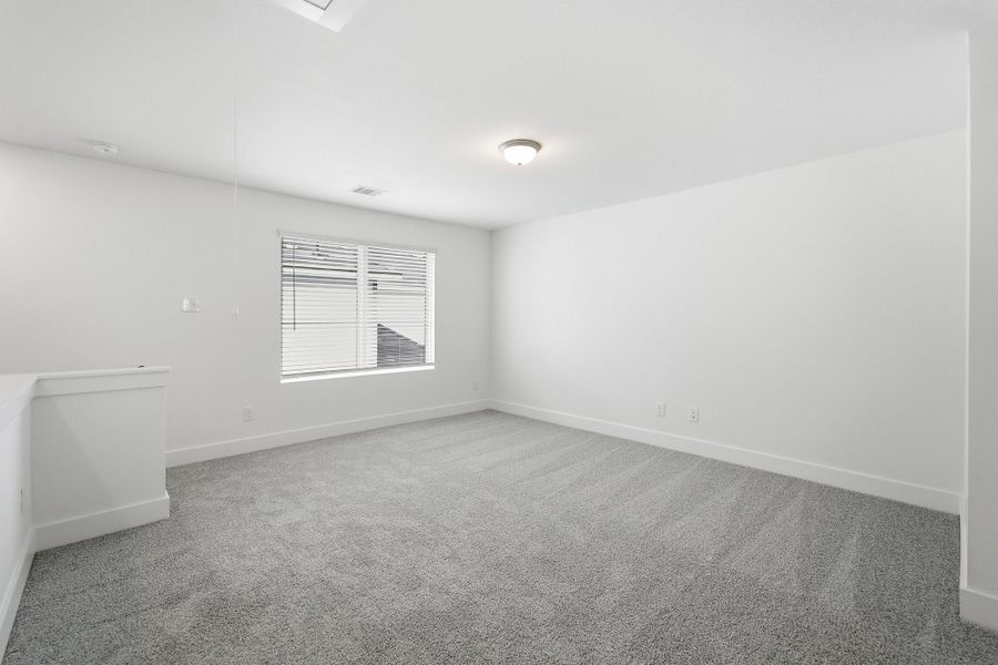 Spacious, unfurnished interior of a new home in Austin Point, Richmond (Image 48).