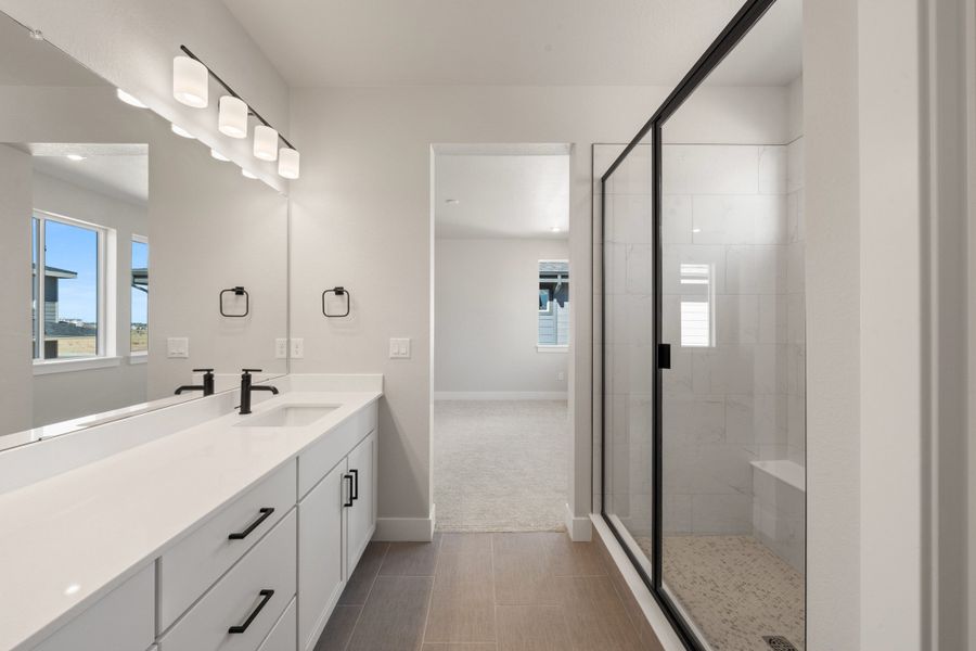 Furnished interior view inside a new home in Trumark Homes at Sterling Ranch, Littleton (Image 7).