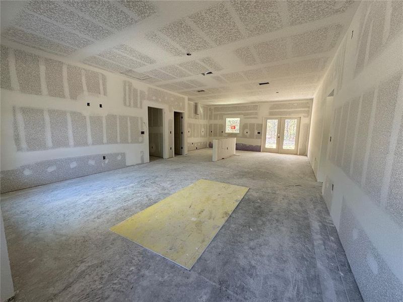 In-progress construction of a new home in , Ocala, FL (Image 4).