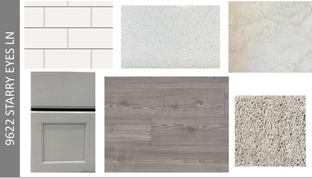 Design Selection - Home is under construction, design selections subject to change