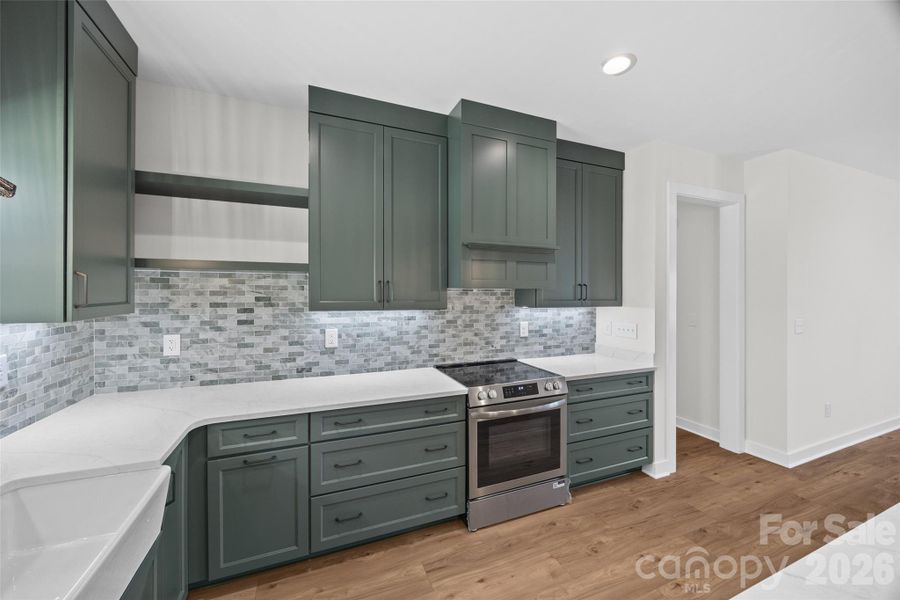Furnished interior view inside a new home in , Bessemer City (Image 3).