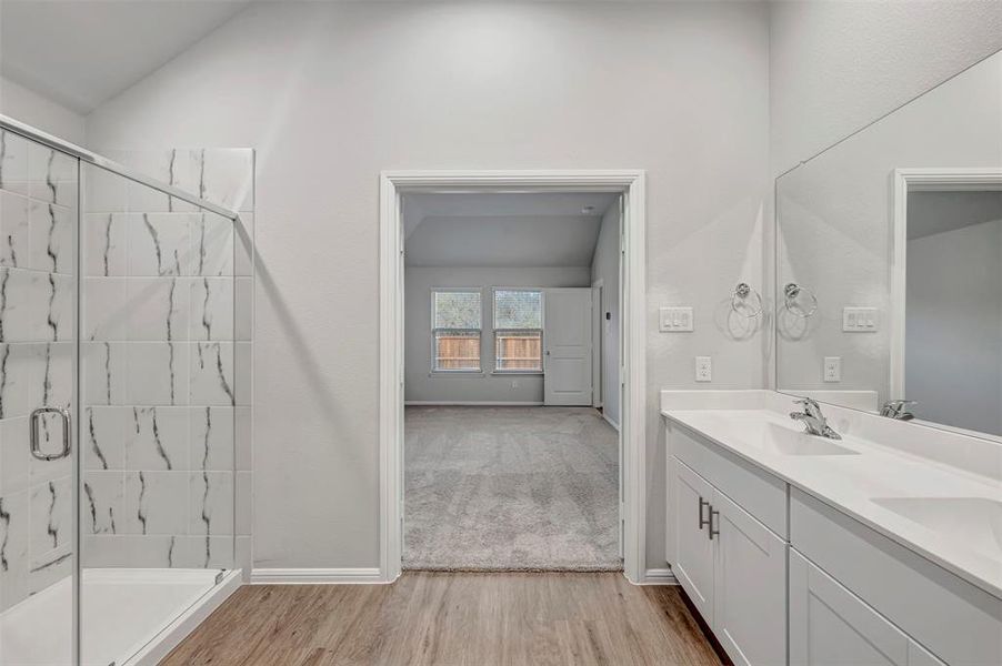 Furnished interior view inside a new home in ValleyBrooke, Mesquite (Image 13).