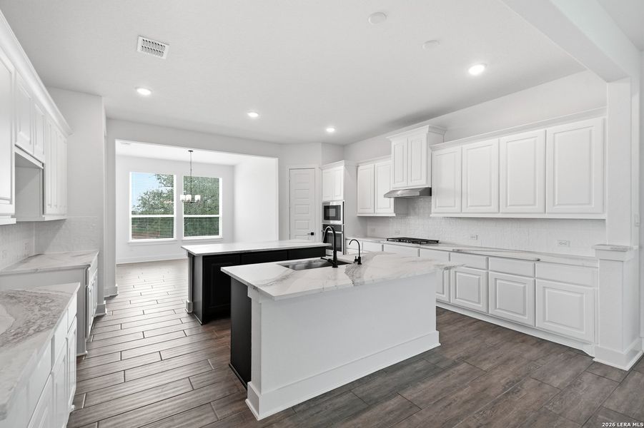 Furnished interior view inside a new home in The Reserve at Potranco Oaks, Castroville (Image 17).