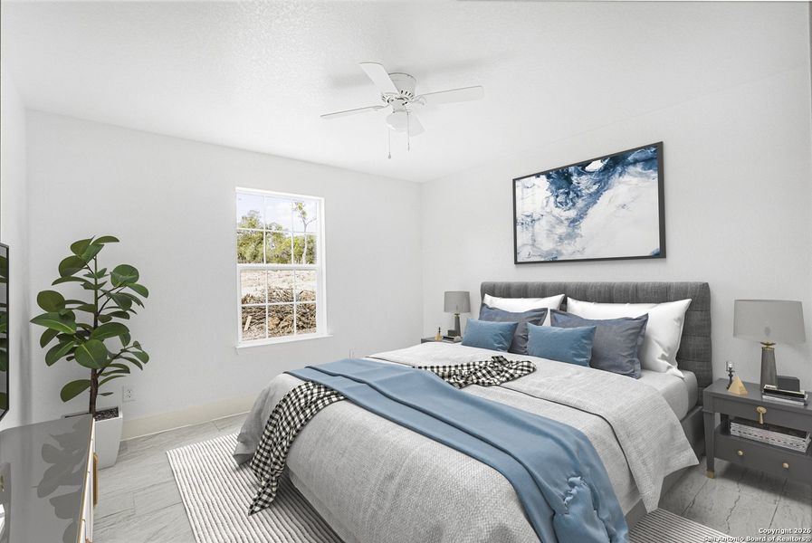 Furnished interior view inside a new home in , Spring Branch (Image 5).