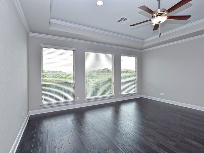 Image 117 representing the San Simeon II by Giddens Homes in Clearwater Ranch, Liberty Hill, TX.