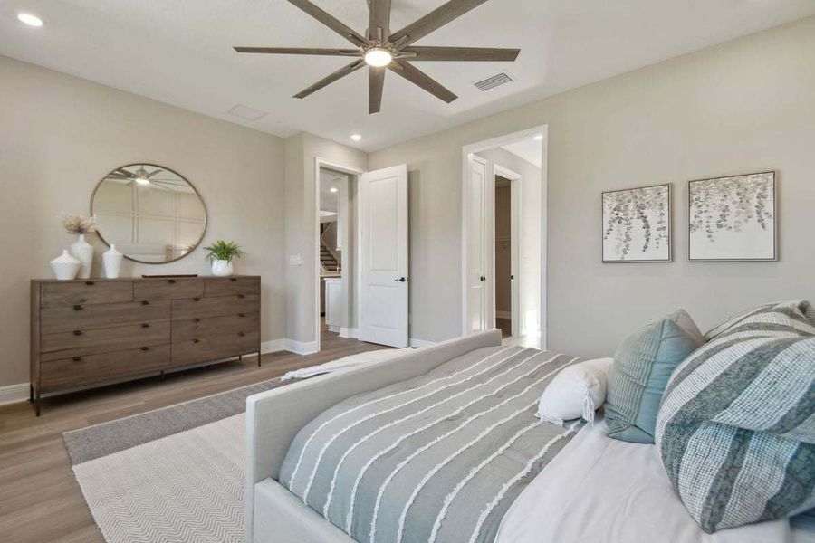 Furnished interior view inside a new home in Tamarack at Two Rivers, Zephyrhills (Image 7). Furnished interior view inside a new home in Tamarack at Two Rivers, Zephyrhills (Image 7).