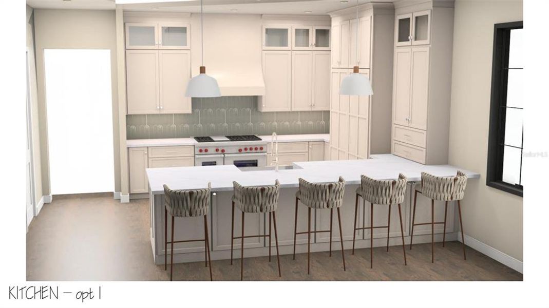Furnished interior view inside a new home in , Orlando (Image 15).