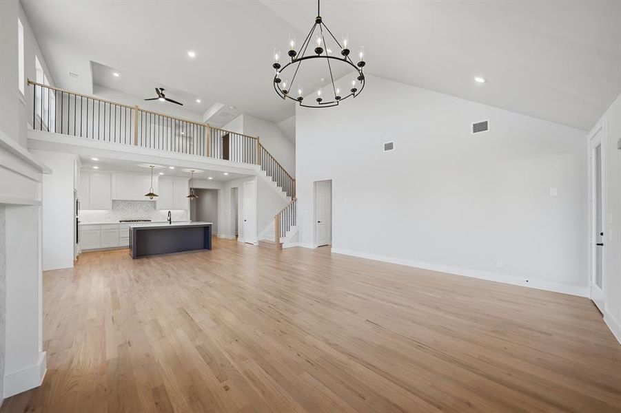 Spacious, unfurnished interior of a new home in Brookhollow West, Prosper (Image 22). Spacious, unfurnished interior of a new home in Brookhollow West, Prosper (Image 22).