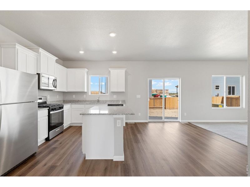 Furnished interior view inside a new home in , Frederick (Image 7).