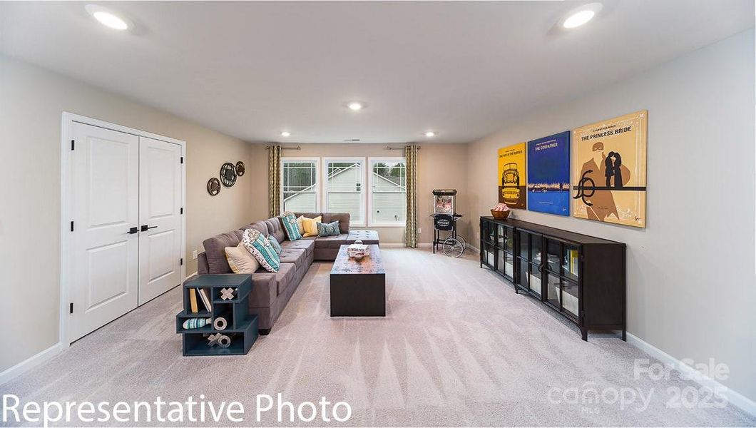 Furnished interior view inside a new home in Oak Grove Hill, Huntersville (Image 17).