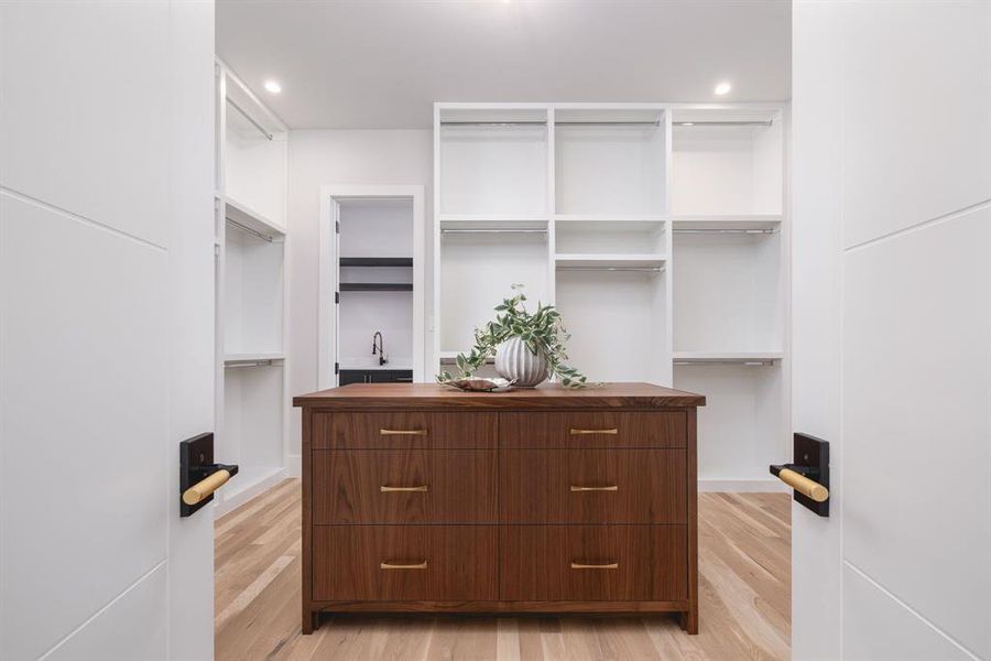 Furnished interior view inside a new home in , Dallas (Image 5).