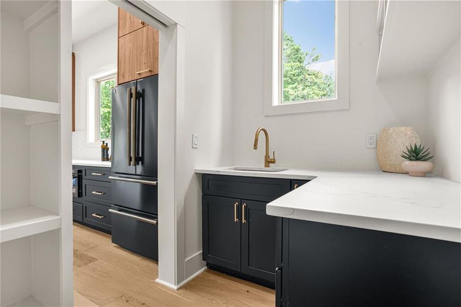 Furnished interior view inside a new home in , Atlanta (Image 57).