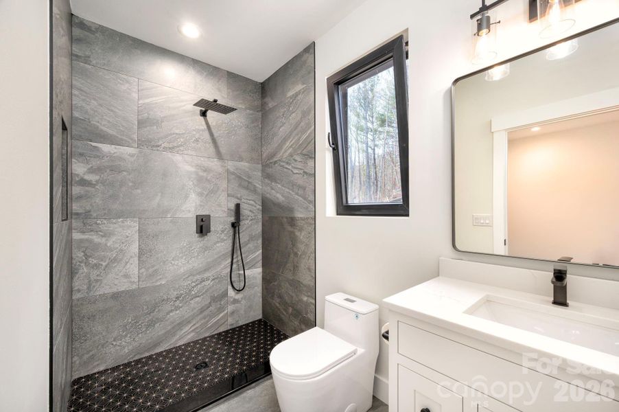 Furnished interior view inside a new home in , Weaverville (Image 16).