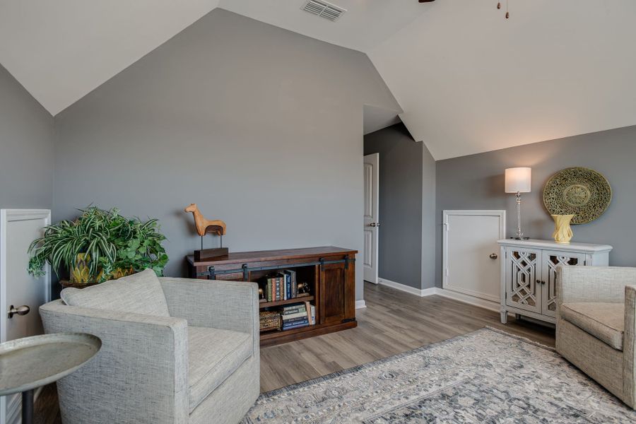 Furnished interior view inside a new home in Wheatfield, Shelbyville (Image 24).