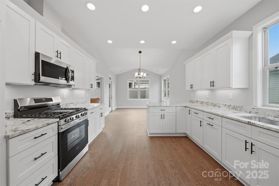Furnished interior view inside a new home in , Hickory (Image 8). Furnished interior view inside a new home in , Hickory (Image 8).