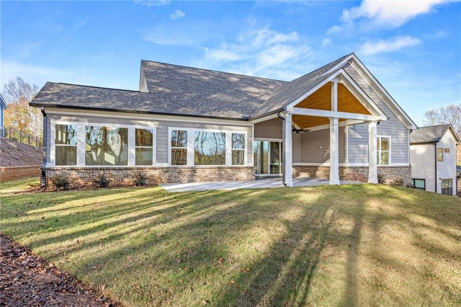Exterior details and patio area of a home in , Jefferson (Image 38).