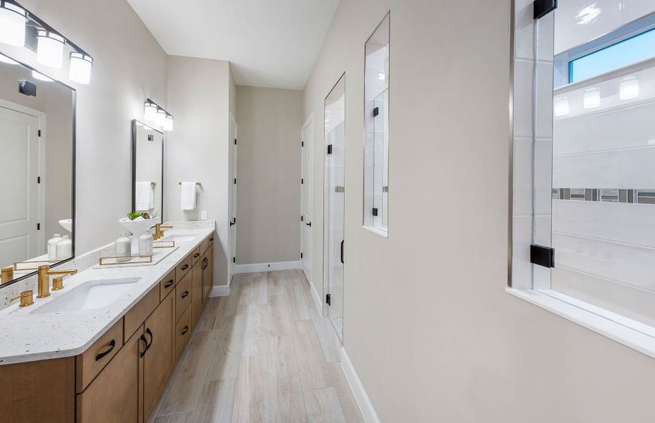 Furnished interior view inside a new home in Highpointe, Stuart (Image 14). Furnished interior view inside a new home in Highpointe, Stuart (Image 14).