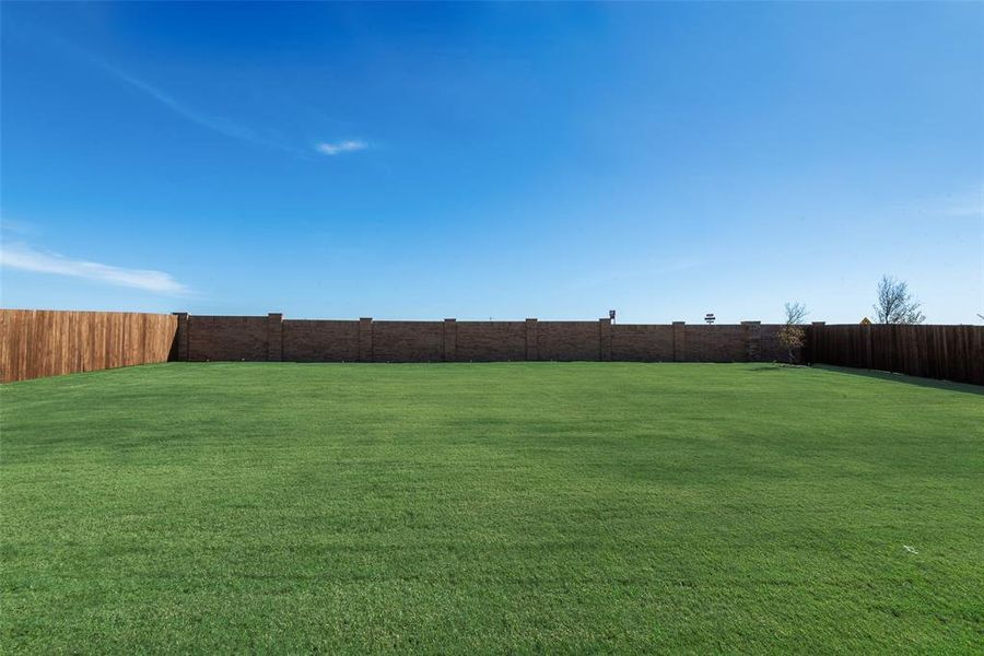 Exterior details and patio area of a home in Arbors at Legacy Hills, Celina (Image 4).