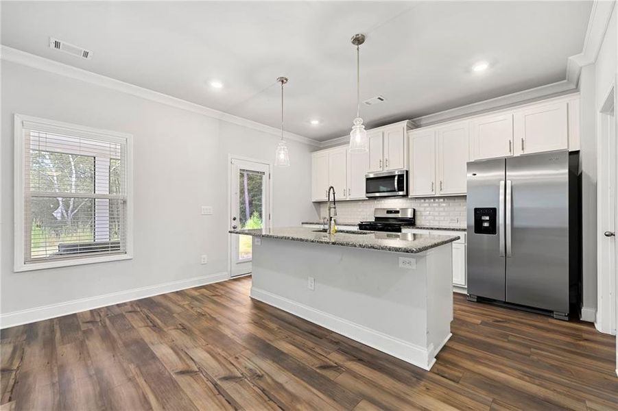 Furnished interior view inside a new home in Westgate Estates, Loganville (Image 4).