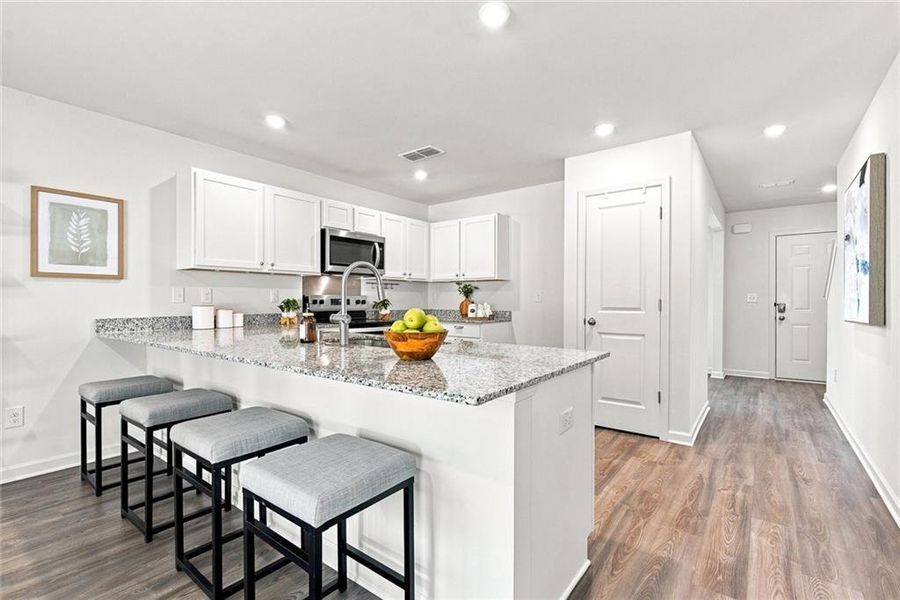 Furnished interior view inside a new home in Kingston Park, Kingston (Image 11).