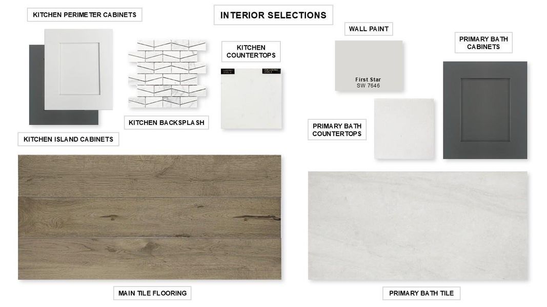 Sample of building materials used in homes in Bridgeland 55', Cypress (Image 7).