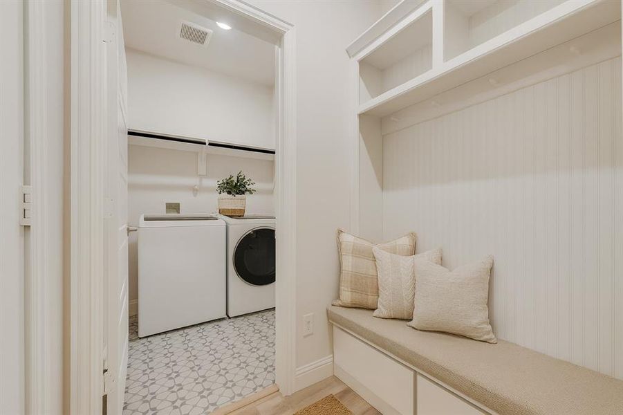 Furnished interior view inside a new home in , Boyd (Image 12).