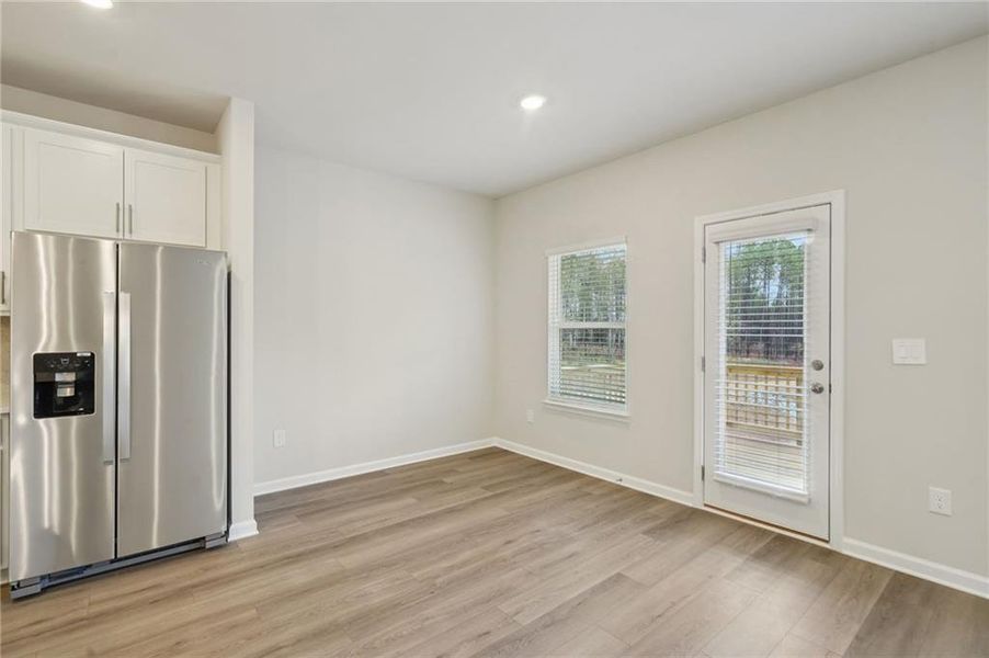 Spacious, unfurnished interior of a new home in Parkside at Grayson, Grayson (Image 16).