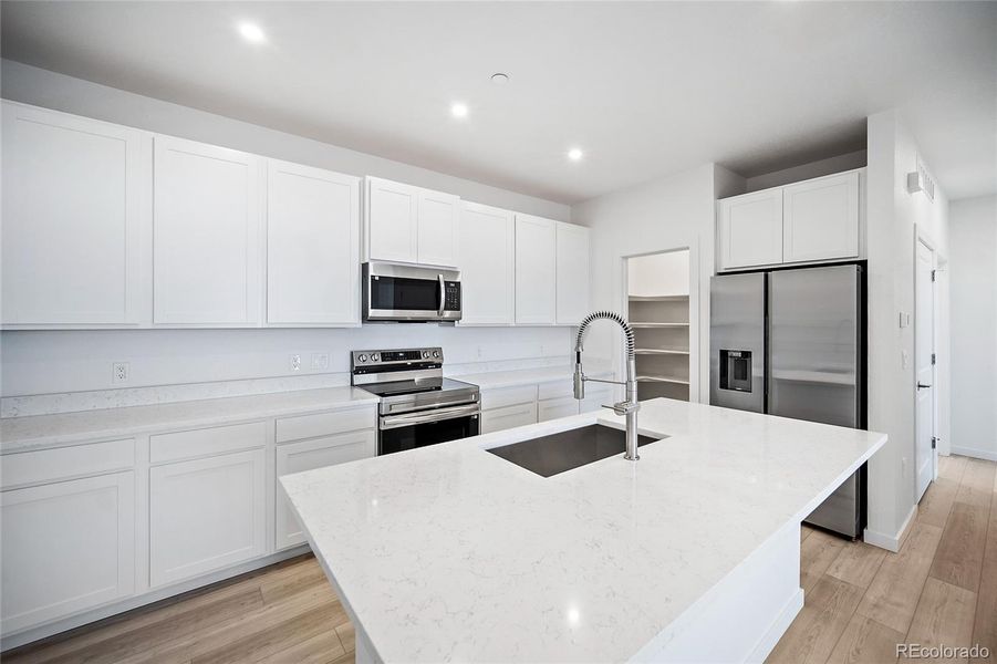 Furnished interior view inside a new home in , Lone Tree (Image 5).