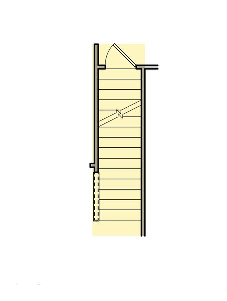 2D floor plan layout for the Linden by Kerley Family Homes in Maple Village, Adairsville, GA (Image 6).