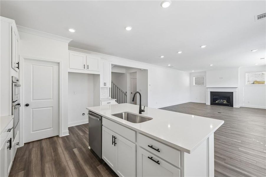 Furnished interior view inside a new home in Auburn Glen, Dacula (Image 11).