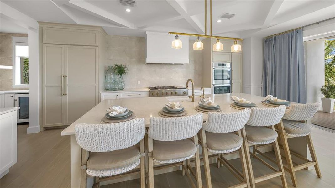 Furnished interior view inside a new home in , Sarasota (Image 14).
