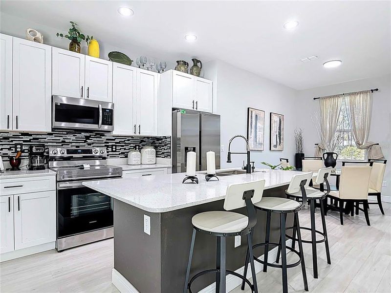 Furnished interior view inside a new home in , Deland (Image 35).