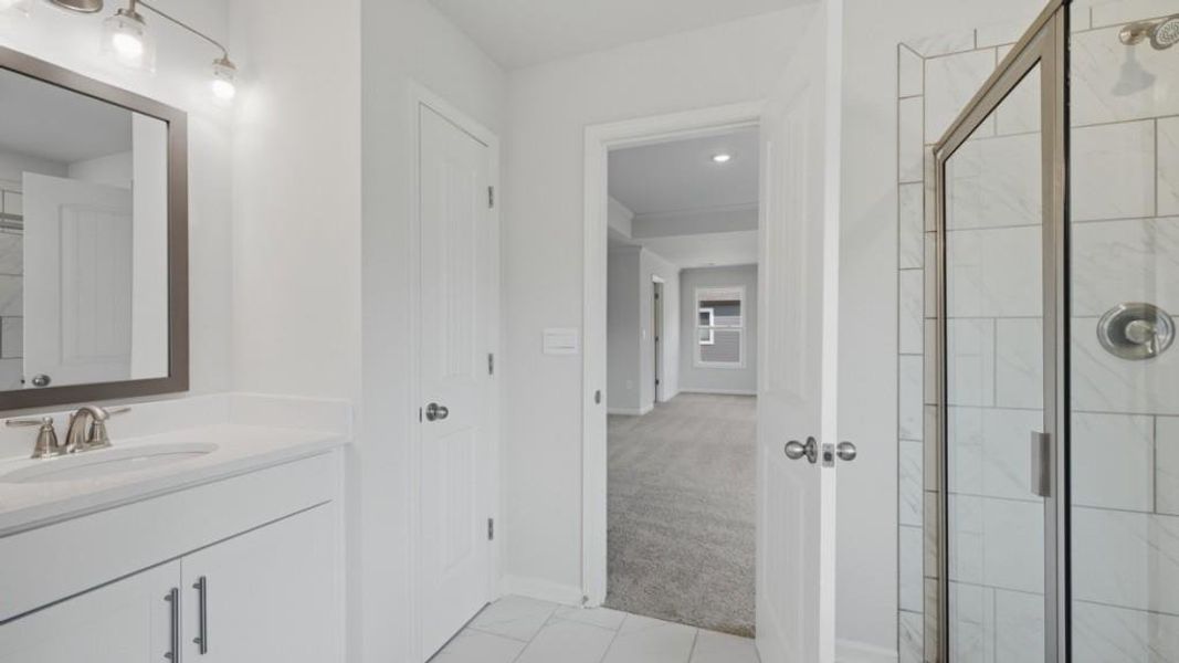 Furnished interior view inside a new home in Haven Abbey, Cumming (Image 14).
