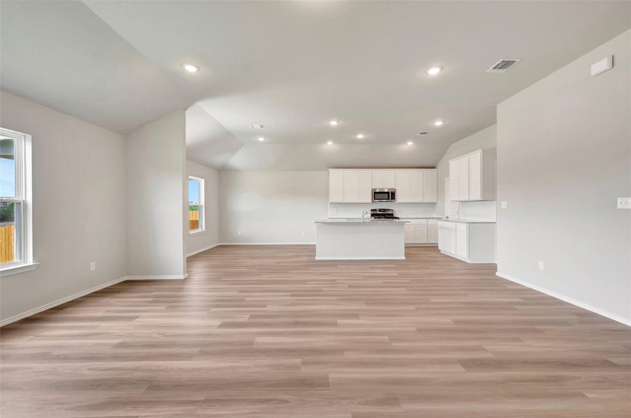 Spacious, unfurnished interior of a new home in Carillon, Manor (Image 38).