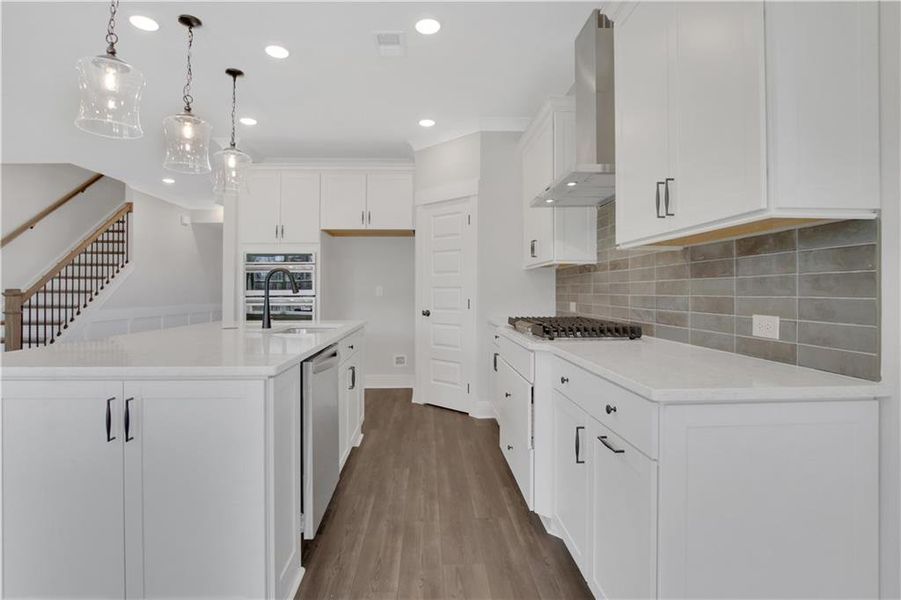 Furnished interior view inside a new home in Marble Tree, Ball Ground (Image 8). Furnished interior view inside a new home in Marble Tree, Ball Ground (Image 8).