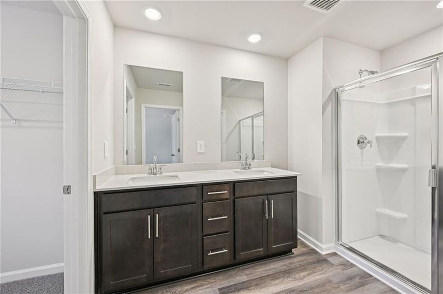 Furnished interior view inside a new home in , Conyers (Image 15).