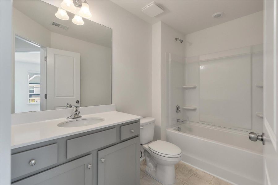 Furnished interior view inside a new home in The Landings at Montague, Goose Creek (Image 11).