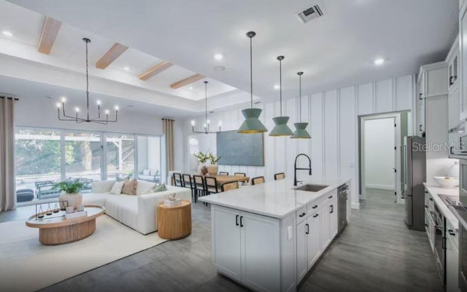 Furnished interior view inside a new home in , Bradenton (Image 2). Furnished interior view inside a new home in , Bradenton (Image 2).