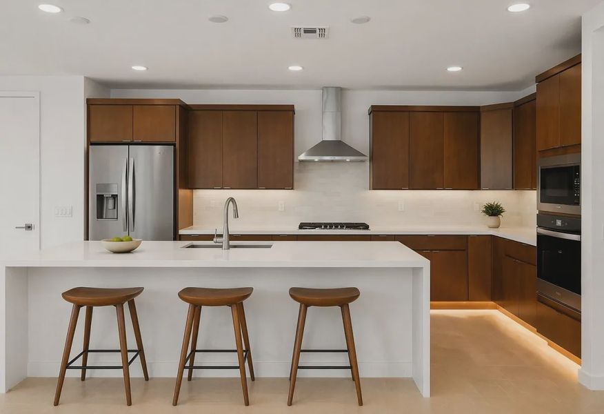 Kitchen Virtually Staged - 6 of 14