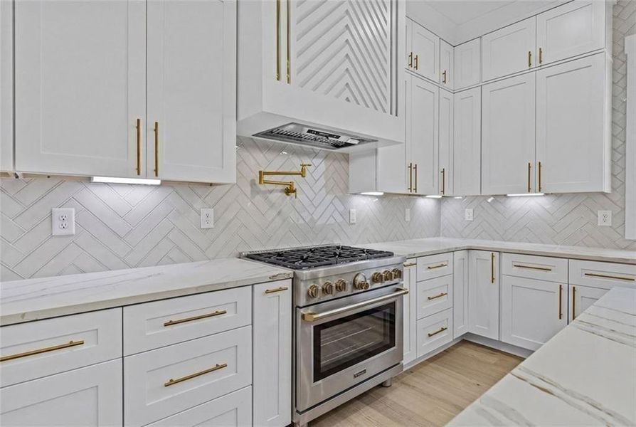 Furnished interior view inside a new home in , Winder (Image 15).