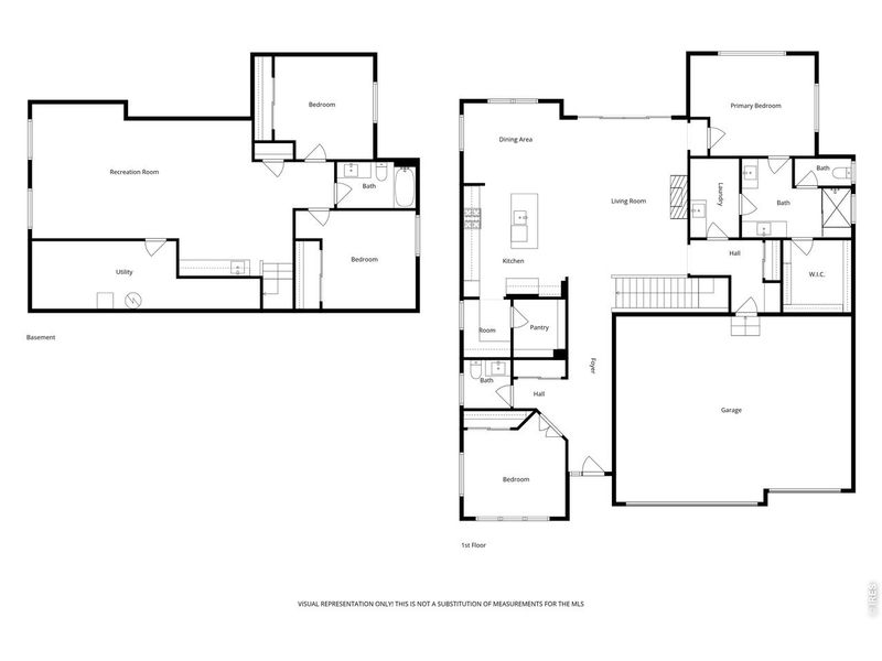 2D floor plan layout of this home in , Fort Collins, CO (Image 7).