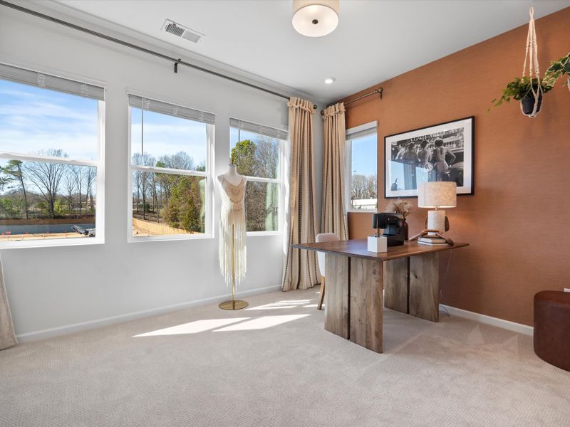 Furnished interior view inside a new home in Southmont, Charlotte (Image 30).